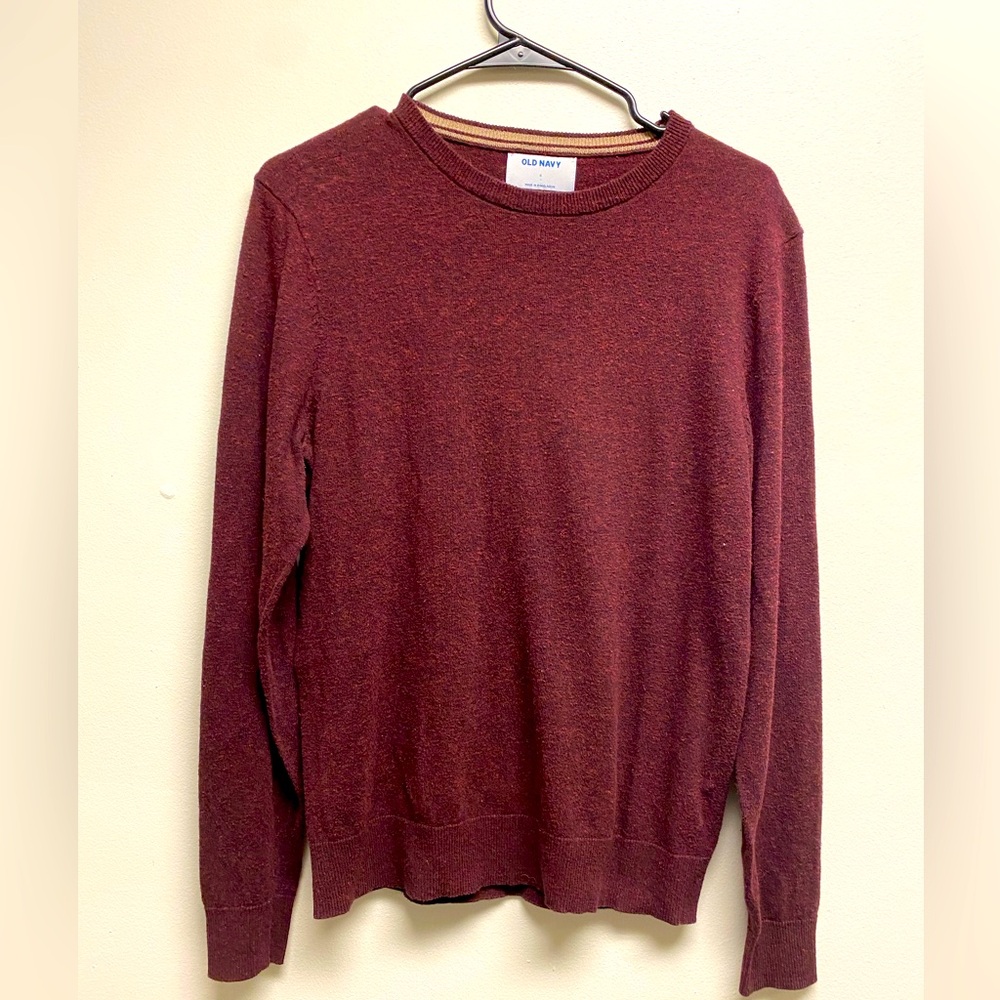 Long sleeve red shirt